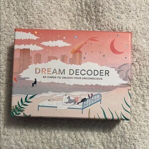 Dream Decoder Cards, 60 Dream Interpretation Cards Deck -- psychology, spiritual